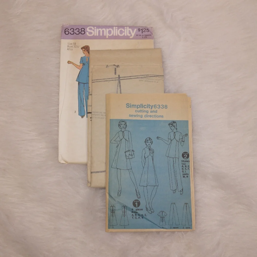 Simplicity vintage sewing